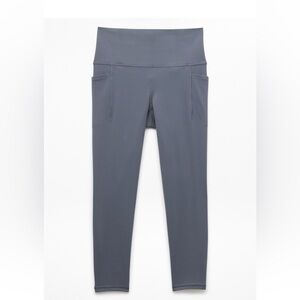Athleta Salutation Stash pocket 7/8 Tight Leggings color Slate Size Small